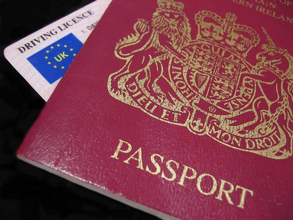 Uk Passport And Drivers License